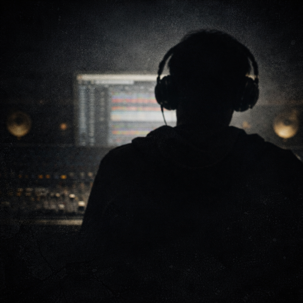 Producteur en studio